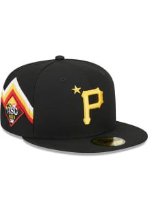 New Era Pittsburgh Pirates Mens Black 2023 All-Star Game Workout 59FIFTY Fitted Hat