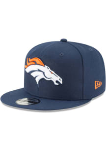 New Era Denver Broncos Blue 9FIFTY Snapback Mens Snapback Hat