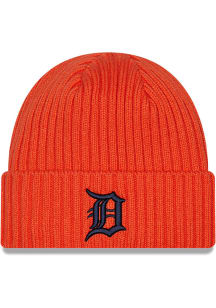 New Era Detroit Tigers Orange JR Core Classic Youth Knit Hat