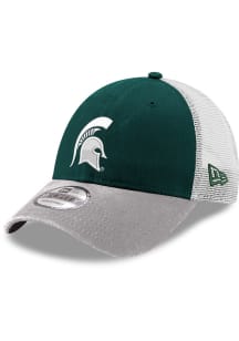 New Era Michigan State Spartans Trucker 9FORTY Adjustable Hat - Green