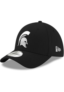 New Era Michigan State Spartans Mens Black Diamond Era 39THIRTY Flex Hat