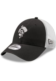 New Era Oklahoma State Cowboys Trucker 9FORTY Adjustable Hat - Black