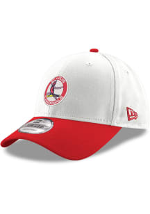 New Era St Louis Cardinals Stretch Snap 9FORTY Adjustable Hat - White