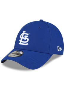 New Era St Louis Cardinals Stretch Snap 9FORTY Adjustable Hat - Blue