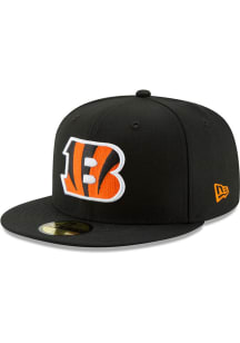 New Era Cincinnati Bengals Mens Black Basic 59FIFTY Fitted Hat