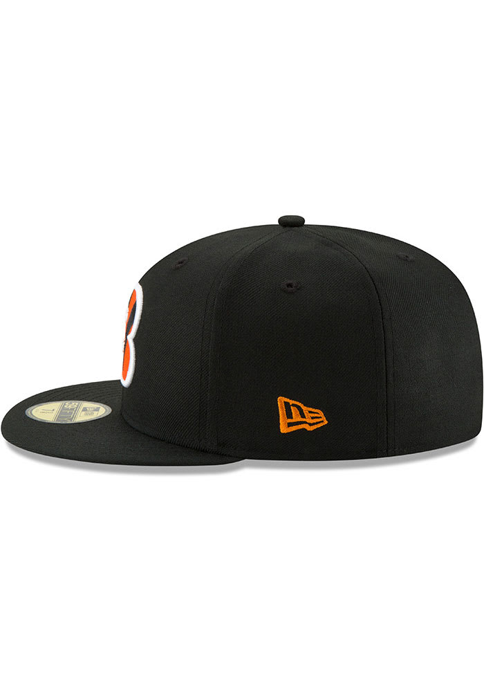 New Era Cincinnati Bengals Mens Black Basic 59FIFTY Fitted Hat