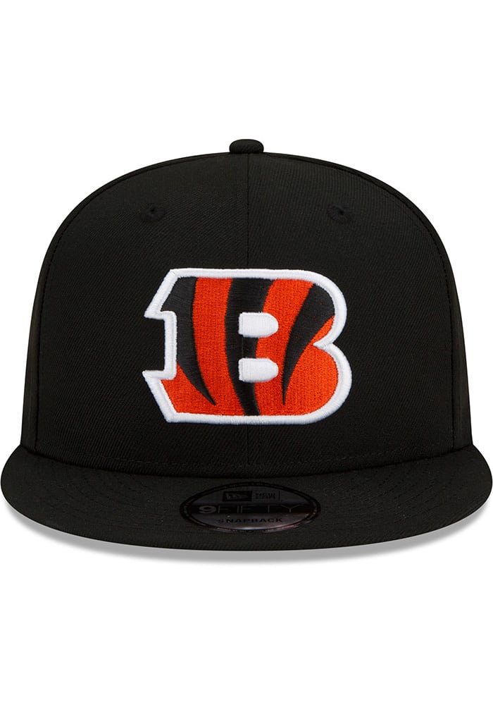 New Era Cincinnati Bengals Black Basic 9FIFTY Classic Mens Snapback Hat