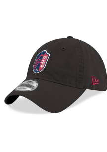 New Era St Louis City SC Primary Crest 9TWENTY Adjustable Hat - Black
