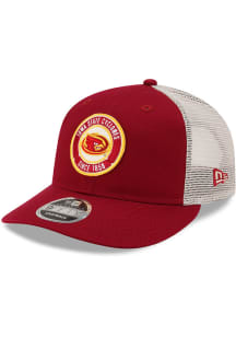 New Era Iowa State Cyclones Enzyme Wash 2T Patch Trucker LP9FIFTY Adjustable Hat - Red