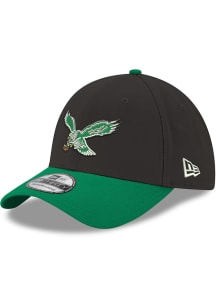 New Era Philadelphia Eagles Mens Kelly Green Diamond Era 39THIRTY Flex Hat