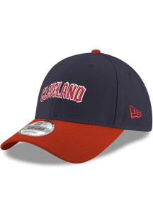 New Era Cleveland Guardians The League 9FORTY Adjustable Hat - Navy Blue