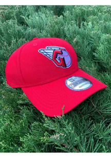 New Era Cleveland Guardians The League 9FORTY Adjustable Hat - Red