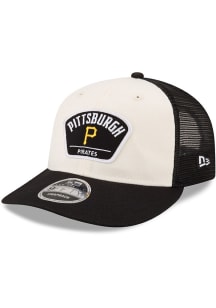New Era Pittsburgh Pirates 2T Local Patch DL Trucker LP9FIFTY Adjustable Hat - Ivory