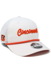 New Era Cincinnati Bengals White Rope Stretch Snap LP9FIFTY Mens Snapback Hat