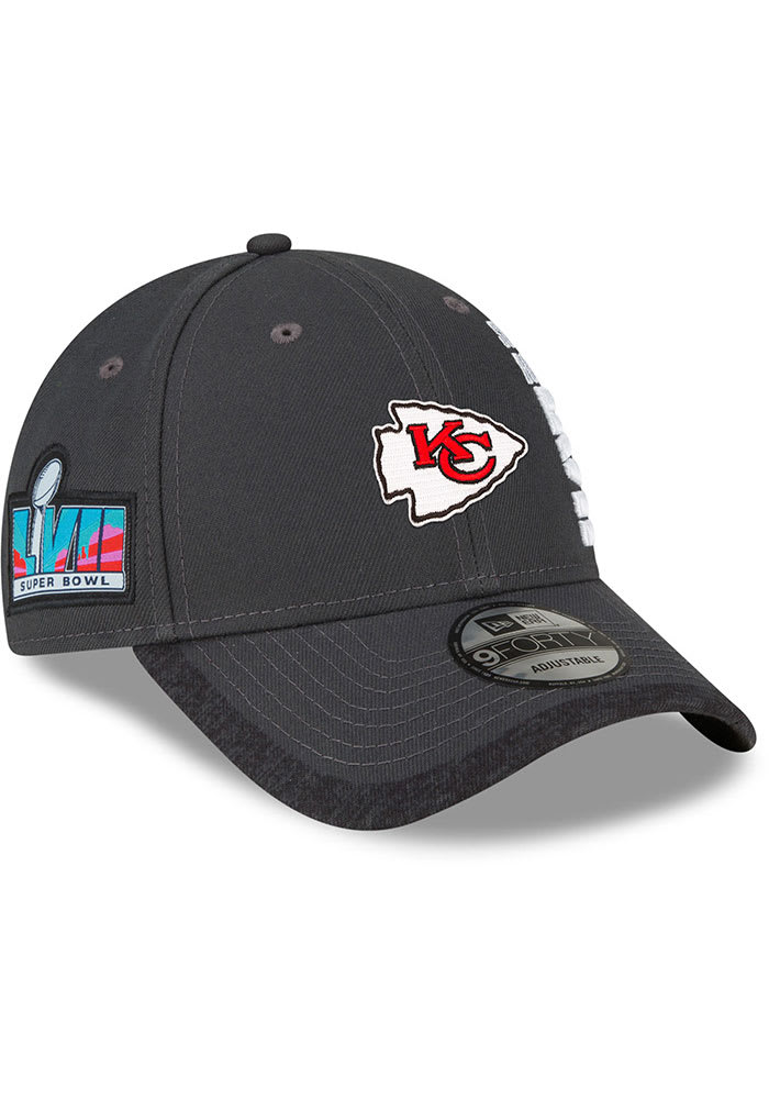 Men's New Era Red Kansas City Chiefs Super Bowl LVII Champions 39THIRTY  Flex Hat
