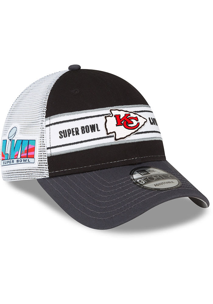 New Era Kansas City Chiefs White Super Bowl LV Bound Sideline