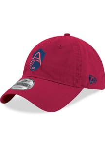 New Era St Louis City SC Navy Street Crest 9TWENTY Adjustable Hat - Red