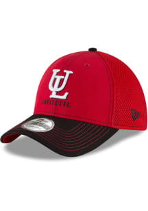 New Era UL Lafayette Ragin' Cajuns Mens Red 2T Neo 39THIRTY Flex Hat