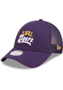 New Era LSU Tigers Purple Team Truck 9FORTY Womens Adjustable Hat