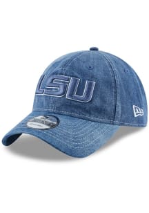 New Era LSU Tigers Blue Denim Drift 9TWENTY Womens Adjustable Hat
