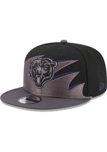 New Era Chicago Bears Black NFL Tidal 9FIFTY Mens Snapback Hat