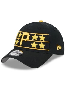 New Era Pittsburgh Pirates Black 2024 Batting Practice JR 9TWENTY Youth Adjustable Hat