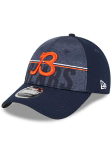 New Era Chicago Bears 2023 Training Camp Stretch 9FORTY Adjustable Hat - Navy Blue
