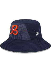 New Era Chicago Bears Navy Blue 2023 Training Camp Stretch Mens Bucket Hat
