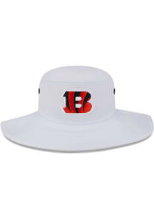 New Era Cincinnati Bengals White 2023 Training Camp Panama Mens Bucket Hat