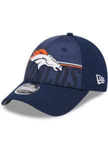 New Era Denver Broncos 2023 Training Camp Stretch 9FORTY Adjustable Hat - Navy Blue