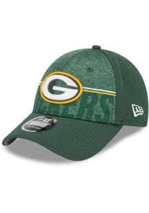 New Era Green Bay Packers 2023 Training Camp Stretch 9FORTY Adjustable Hat - Green