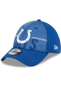 New Era Indianapolis Colts Mens Blue 2023 Training Camp 39THIRTY Flex Hat