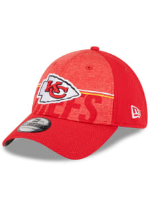 New Era Kansas City Chiefs Red 2023 Training Camp JR 39THIRTY Youth Flex Hat