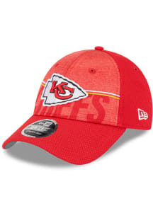 New Era Kansas City Chiefs 2023 Training Camp Stretch 9FORTY Adjustable Hat - Red