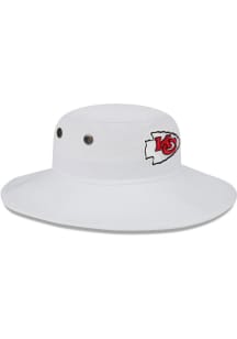 New Era Kansas City Chiefs White 2023 Training Camp Panama Bucket Hat