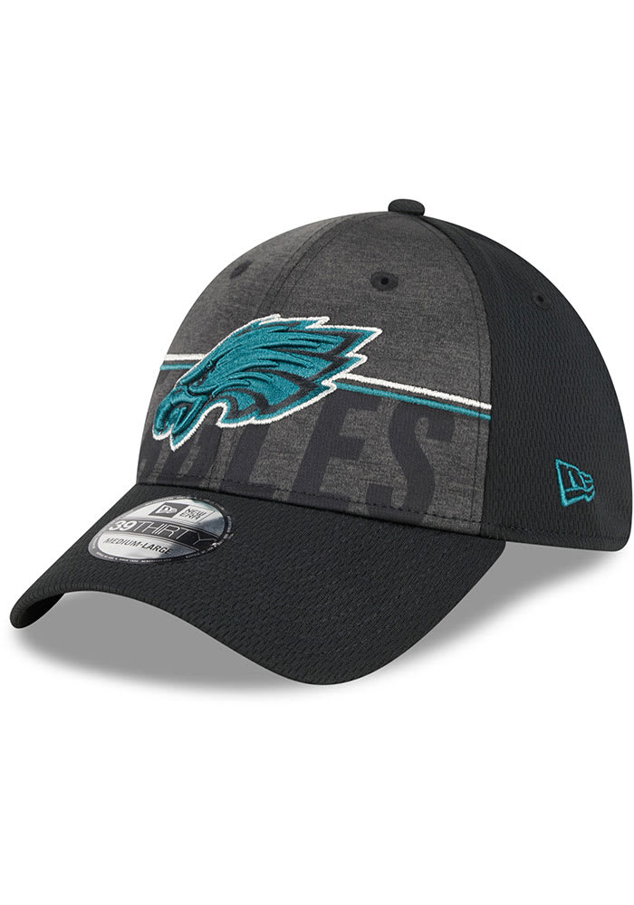 Philadelphia Eagles 2023 Training Camp JR 39THIRTY Black New Era Youth Flex  Hat