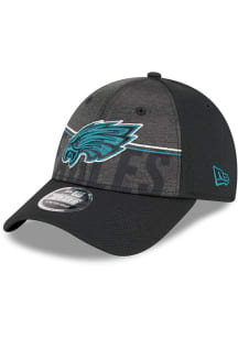 New Era Philadelphia Eagles 2023 Training Camp Stretch 9FORTY Adjustable Hat - Black