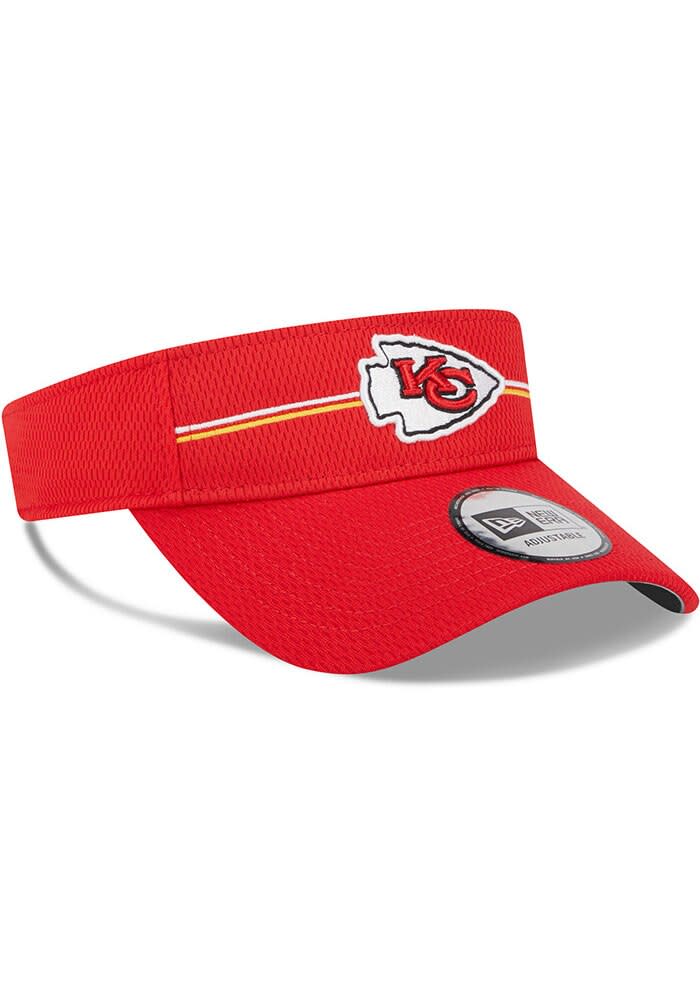Kansas City Chiefs 2023 Training Camp Red New Era Adjustable Visor