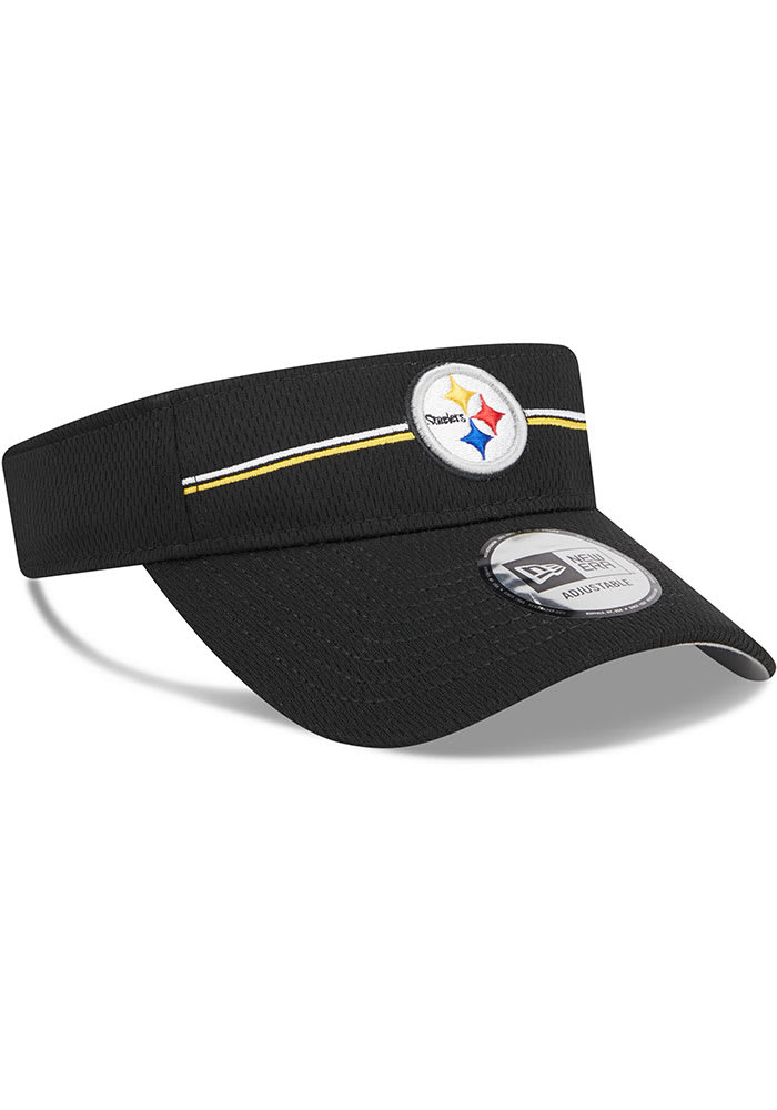 Pittsburgh Steelers 2023 Training Camp Black New Era Adjustable Visor