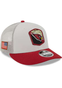 New Era Arizona Cardinals 2023 Salute to Service LP9FIFTY Adjustable Hat - Tan