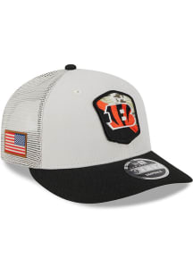 New Era Cincinnati Bengals 2023 Salute to Service LP9FIFTY Adjustable Hat - Tan