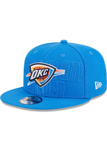 New Era Oklahoma City Thunder Navy Blue 2023 NBA Draft 9FIFTY Mens Snapback Hat
