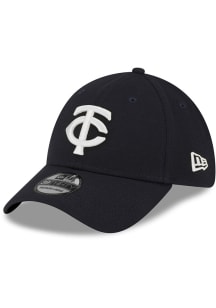 New Era Minnesota Twins Mens Navy Blue Alt TC Team Classic 39THIRTY Flex Hat