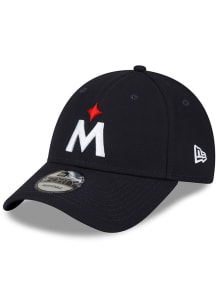 New Era Minnesota Twins Road M The League 9FORTY Adjustable Hat - Navy Blue