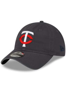 New Era Minnesota Twins Home TC Core Classic 2.0 9TWENTY Adjustable Hat - Grey