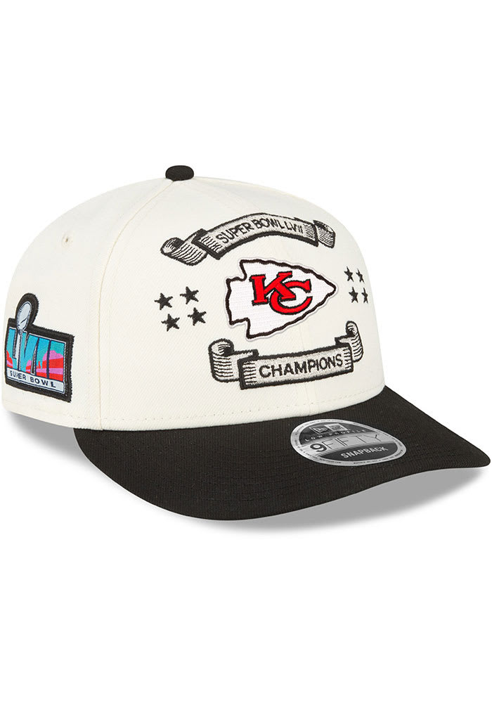 New Era Kansas City Chiefs 2022 SB Champs LR LP9FIFTY Adjustable Hat ...