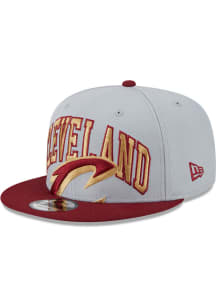 New Era Cleveland Cavaliers Grey NBA23 TIP OFF 9FIFTY Mens Snapback Hat
