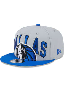 New Era Dallas Mavericks Grey NBA23 TIP OFF 9FIFTY Mens Snapback Hat