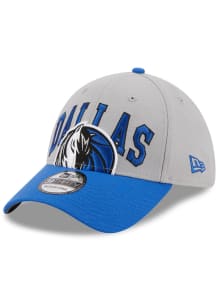 New Era Dallas Mavericks Mens Grey NBA23 TIP OFF 39THIRTY Flex Hat