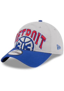 New Era Detroit Pistons NBA23 TIP OFF 9TWENTY Adjustable Hat - Grey